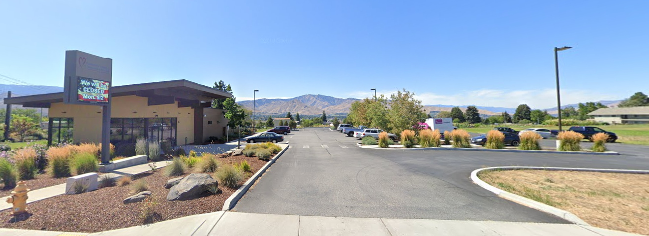 Street view of CVCH Express Care in East Wenatchee